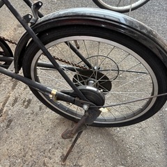 折りたたみ自転車の画像