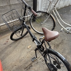 折りたたみ自転車の画像