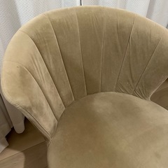 ベロア　ダイニングチェア4脚セットの画像