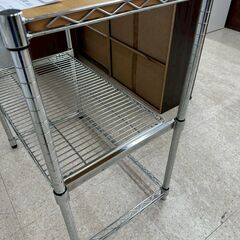 ★リユースのサカイ高崎店★TJ13147  メタルラック  H84×D46×W76.5 クリーニング済みの画像