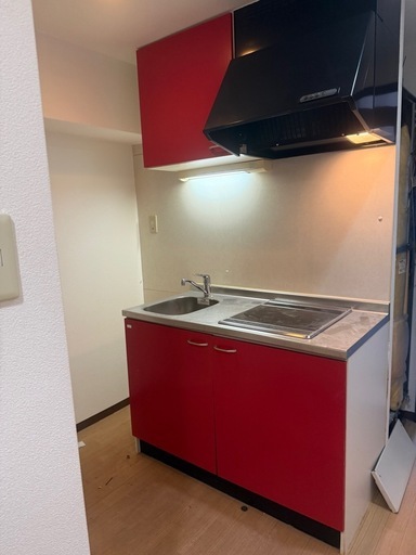 ワンルームマンション取り外し　中古システムキッチン