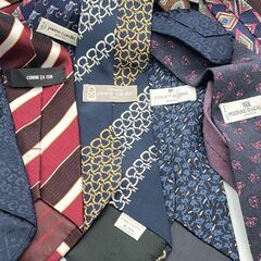 ij5914HI ネクタイ 大量まとめ 約17kg Christian Dior FENDI CELINE ピエールカルダン イヴサンローラン dunhill calvin klein ブランドの画像