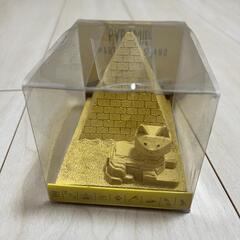 スマホ 携帯 スタンド ピラミッド スマホスタンド ニャフィンクス DECOLEの画像