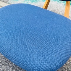 天童木工　低座椅子　S-5016NA-ST（Tendo Mokko Low Chair S-5016NA-ST） 天童木工 低座椅子 S-5016NA-ST Tendo Mokko Low Chair 柳宗理 デザイナーズチェア 和モダン 木製フレーム ファブリックチェア の画像