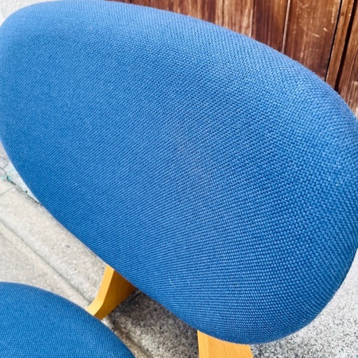 《売約済》天童木工　低座椅子　S-5016NA-ST（Tendo Mokko Low Chair S-5016NA-ST） 天童木工 低座椅子 S-5016NA-ST Tendo Mokko Low Chair 柳宗理 デザイナーズチェア 和モダン 木製フレーム ファブリックチェア