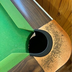 取引決まりました　ビリヤード台の画像