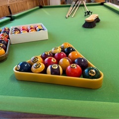 取引決まりました　ビリヤード台の画像