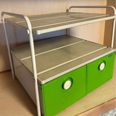 昭和レトロ　希少　ヨドコウ　スチール製押入れ収納　2台の画像