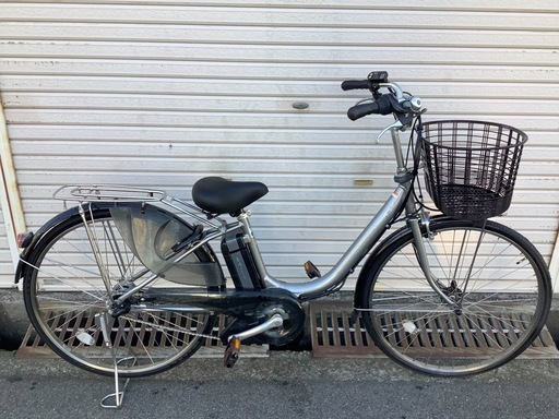 729  ヤマハ新機種電動アシスト自転車pasnatura26インチシルバーアルミボディー