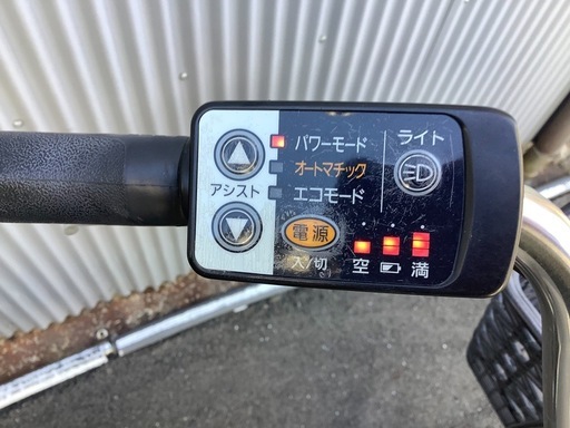 730  パナソニック新機種電動アシスト自転車vivi TX26インチシルバーボディー