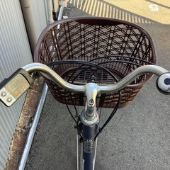 731  パナソニック新機種電動アシスト自転車vivi TX26インチブルー系ボディーの画像