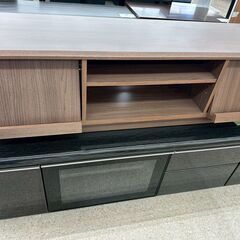 ★リユースのサカイ高崎店★TJ13151  テレビ台 茶 H34×D35×W119 クリーニング済みの画像