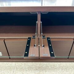 ★リユースのサカイ高崎店★TJ13152  テレビ台 茶 H48×D59×W106.3 クリーニング済みの画像