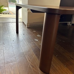 【折りたたみテーブル】【座卓】クリーニング済み【管理番号12310】町の画像