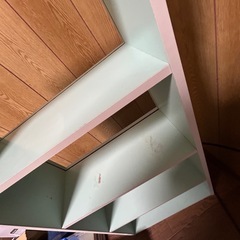 水色のたな棚の画像