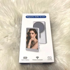 【美品】 自撮りカメラ　自撮りモニタ 音声認識　背面カメラ 外付けスピーカー TikT新品の画像