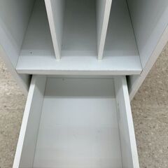 ★リユースのサカイ高崎店★TJ13156  棚 白 H84×D34×W31.5 クリーニング済みの画像