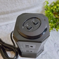 タワー式電源タップの画像