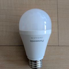 「未使用」Panasonic LED電球1個 60形相当 昼光色 広配光タイプの画像