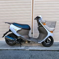 レッツ4バスケット 前かご付き 4ストインジェクション 原付 バイクの画像