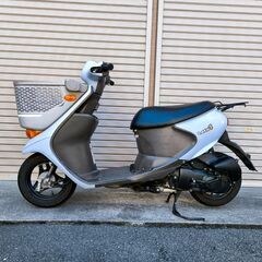 レッツ4バスケット 前かご付き 4ストインジェクション 原付 バイクの画像