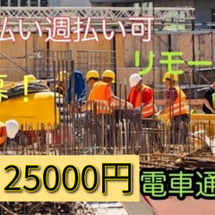 10月24日(金曜日)日給25000円経験者栃木県小山市塩沢で土...