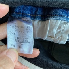 120デニムショートパンツ
の画像