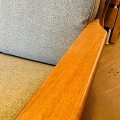 ウニコ　ヴィスカ　ソファ　2人掛け（unico VISKA 2P sofa）　ウニコ ヴィスカ ソファ 2人掛け unico VISKA 2P sofa 北欧 ナチュラル 木製 オーク ファブリック リビング カフェの画像