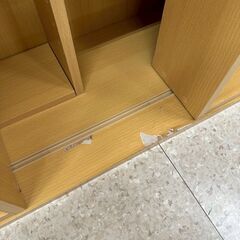 ★リユースのサカイ高崎店★TJ13159  本棚 ライトブラウン H89×D29×W90 クリーニング済みの画像