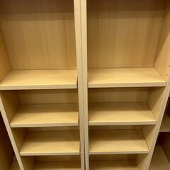 ★リユースのサカイ高崎店★TJ13159  本棚 ライトブラウン H89×D29×W90 クリーニング済みの画像