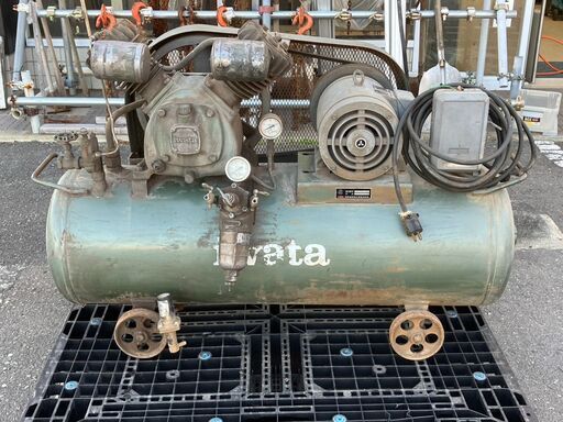 【SFU】アネスト岩田 CS-275NB エアコンプレッサー【動作未確認品】