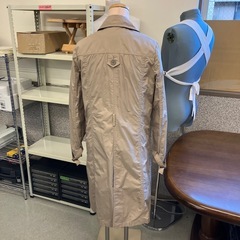 K2510-335 GEORGES RECH トレンチコート キャメル ベルト無し 40サイズ 中古美品の画像