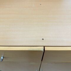 ★リユースのサカイ高崎店★TJ13160  収納棚 ライトブラウン H99.5×D42×W87.5 クリーニング済みの画像