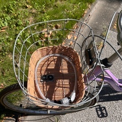 女子　自転車　紫　26インチ(子供用)の画像