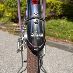 女子　自転車　紫　26インチ(子供用)の画像