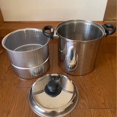 【ストレーナー付き】寸胴なべの画像