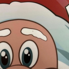 クリスマスステッカーの画像