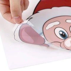 クリスマスステッカーの画像