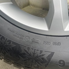スタッドレスタイヤ純正ホイール4本セット　W463 Gクラスタイヤ未使用の画像