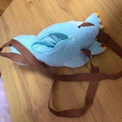 ちび恐竜リュックの画像