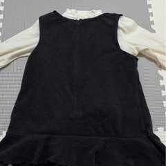 bebe ジャンパースカート インナーセット 女の子の画像