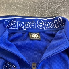 K2510-336 Kappa Sport  ジャージ 上着 ブルー 汚れほつれ有りの画像