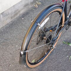 MARIN NICASIO SE M.GRY 52 純正泥除け付き(BEAR SKIN AL FENDER) 引き取りに来てくださる方限定　ニカシオ　クロスバイク　グラベル　自転車　室内保管の画像