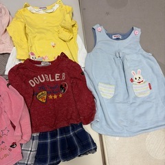 ミキハウス女の子90サイズまとめうりまとめ売りの画像