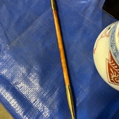 煙管盆と煙管のセットの画像