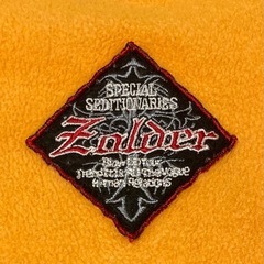 サイズ150㎝　ZOLDER フード付き　フリース　パーカー　オレンジ色　の画像