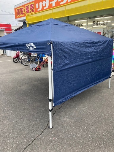 サンシェイド付き簡単タープ　2.5✖️2.5  リサイクルショップ宮崎屋　佐土原店　25.10.23F