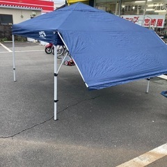 サンシェイド付き簡単タープ　2.5✖️2.5  リサイクルショップ宮崎屋　佐土原店　25.10.23Fの画像