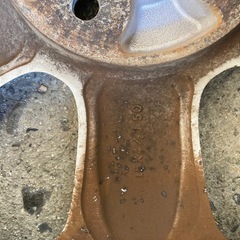 【長野県より】165/60R15＋スズキ純正アルミセットの画像