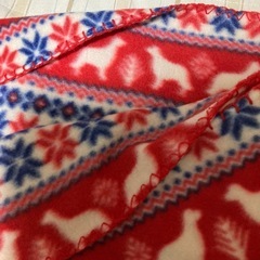 可愛い膝掛けフリースの画像